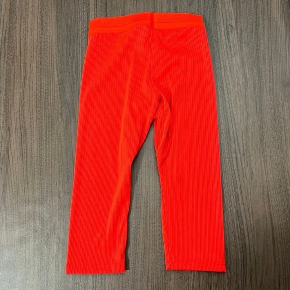 New Nike Pro Elite Track & Field  3/4 Tights Pants Red AO8495-000 Women's Small - Picture 4 of 7